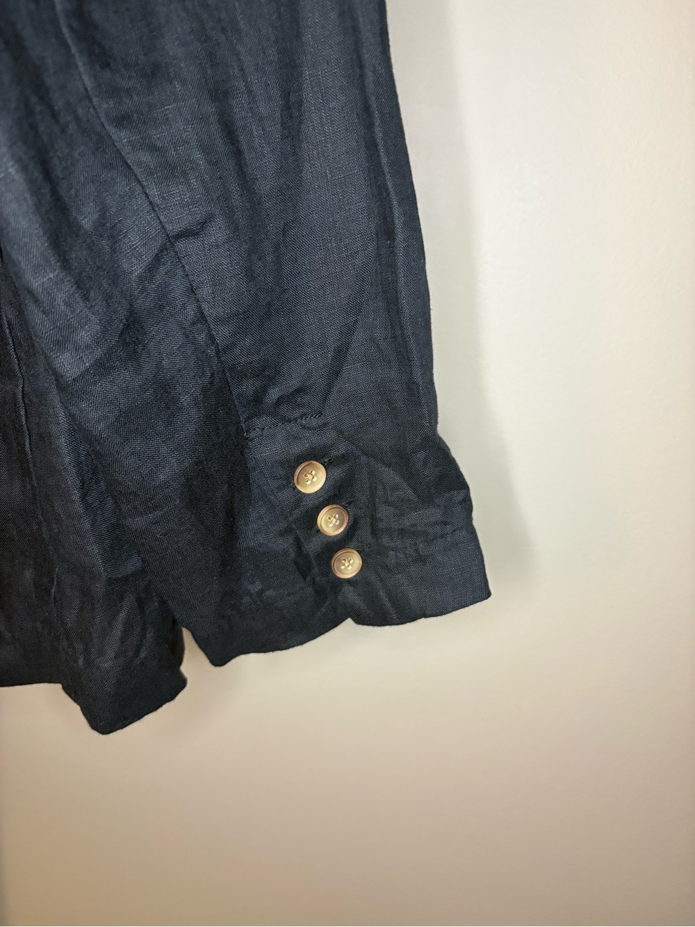 Quince European Linen Single Button Blazer - Picture 5 of 6